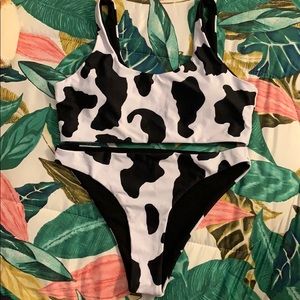 Cow Print Bikini